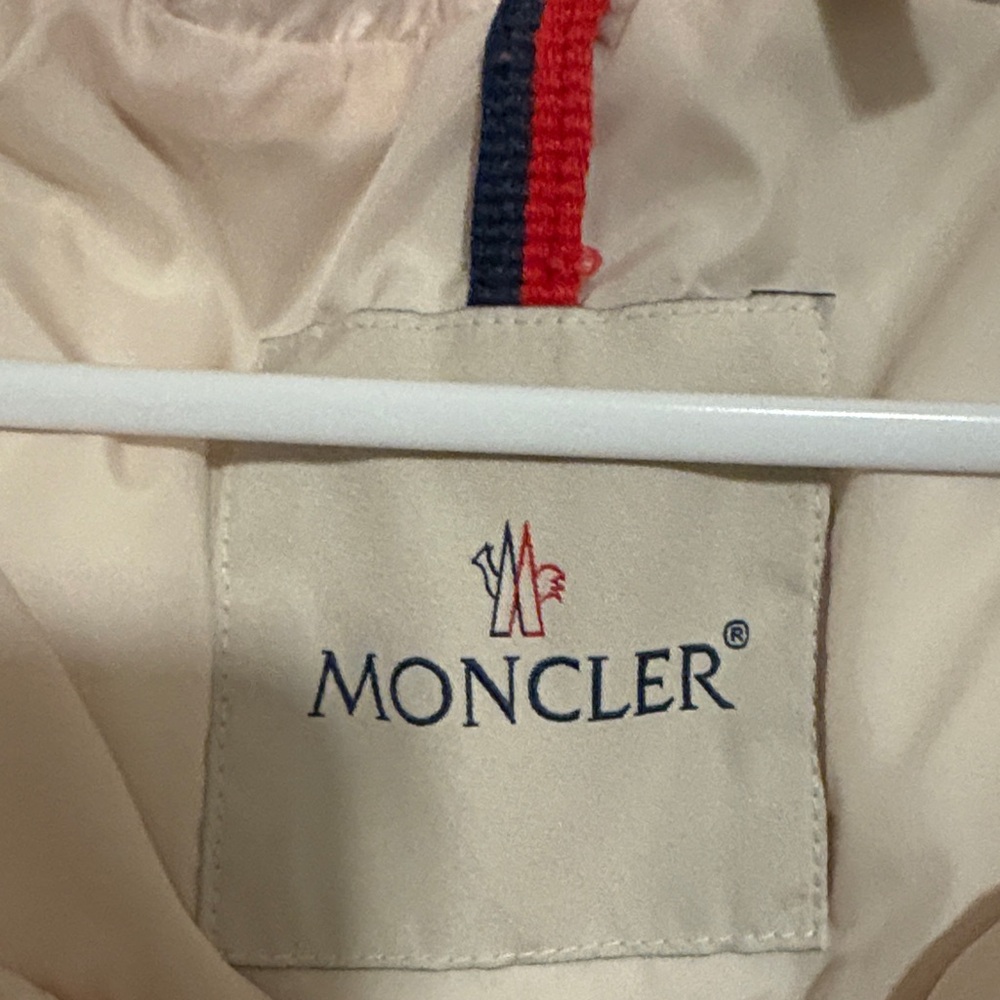 Moncler Light Pink Quilted Jacket - Picture 2 of 11
